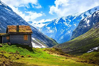 Приказна архитектура от Норвегия (снимки)