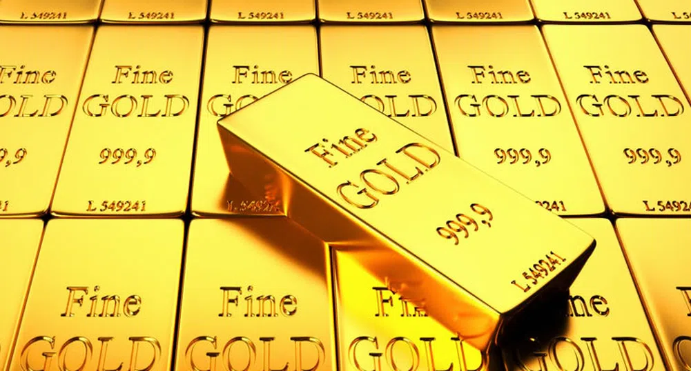 Златото се насочва към най-слабия си месец от 41 месеца