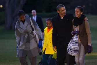 Семейство Обама държи дъщерите им да работят за малко пари