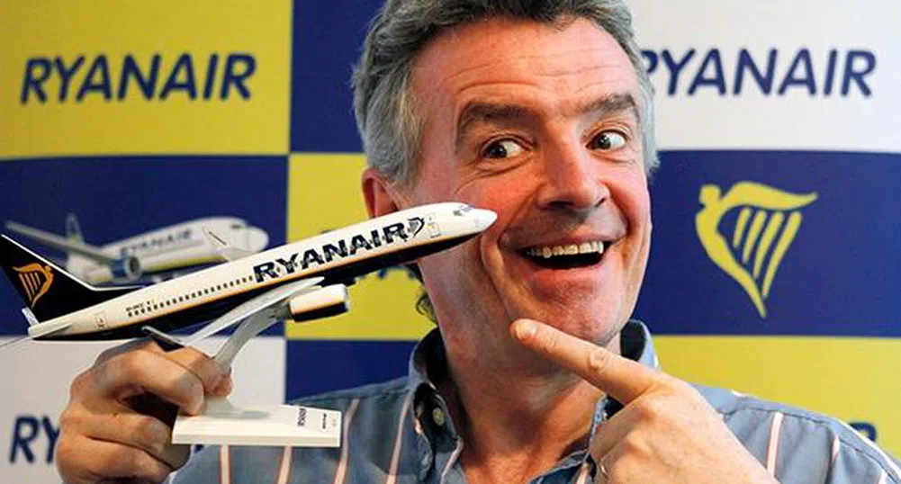 Шефът на Ryanair вече е милиардер