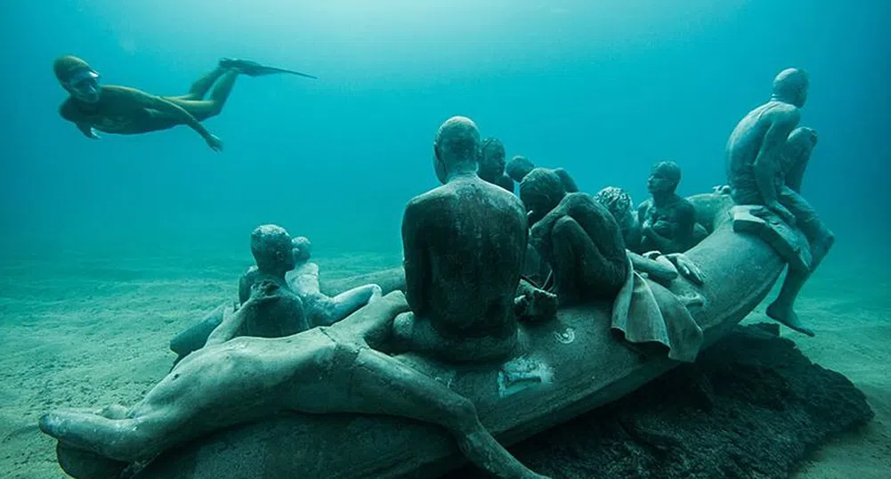 Вижте първия подводен музей на Европа