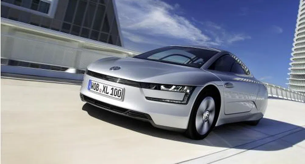 Снимки на новия Volkswagen, който харчи един литър гориво