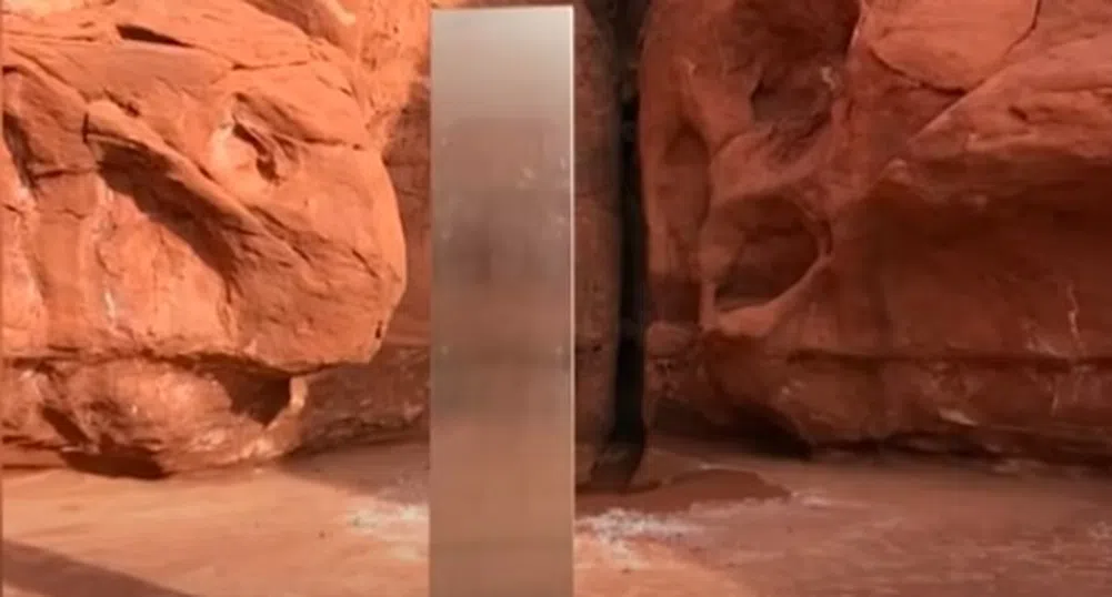 Мистерията с „извънземна“ структура в пустинята в Юта се задълбочава