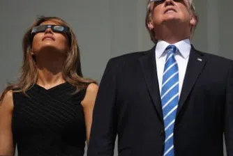 Американците взеха на подбив Тръмп заради слънчевото затъмнение
