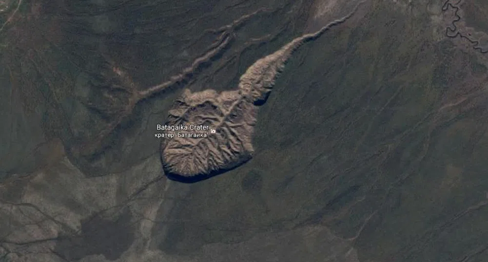 Врата към подземния свят:  сибирският кратер Батагайка