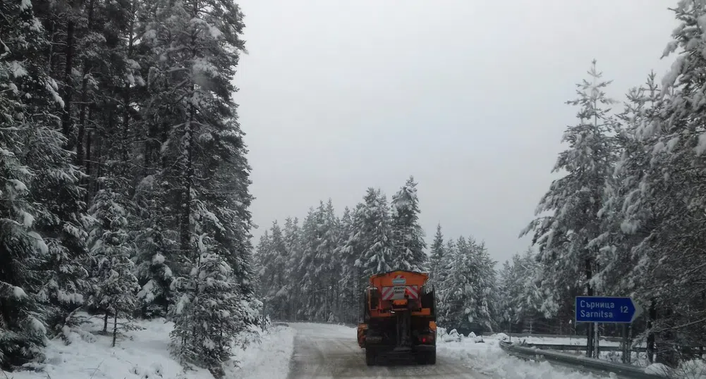 Над 20 см е снежната покривка в област Смолян (снимки)