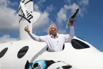 Акциите на Virgin Galactic поскъпнаха с близо 200%