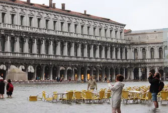 Венеция отново под вода