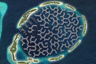 Създават плаващ град на Малдивите (снимки)