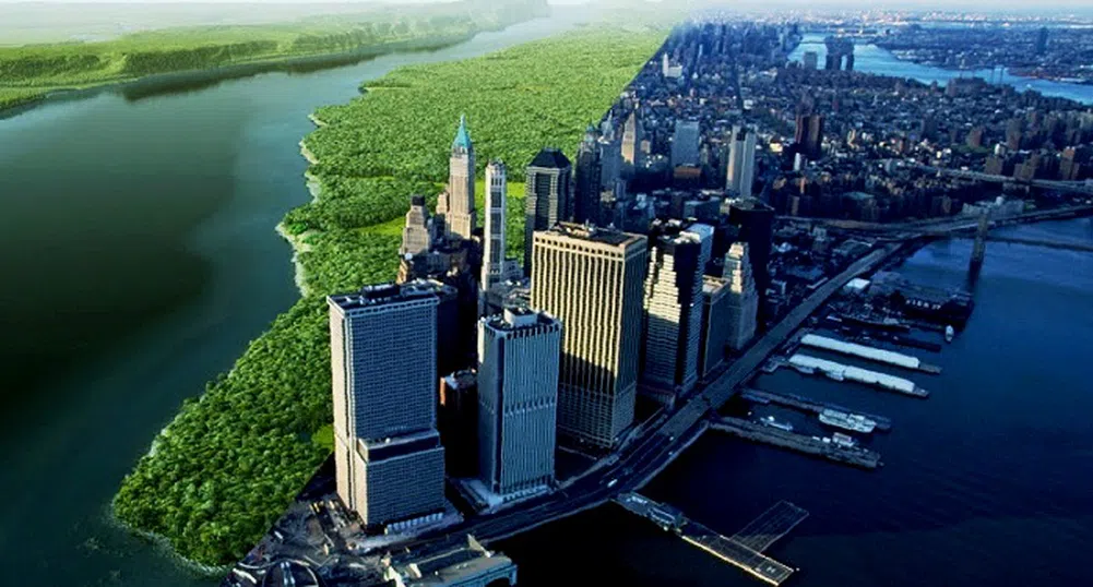 Как е изглеждал Манхатън преди небостъргачите?