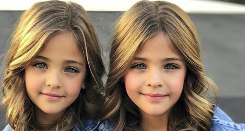 Определиха 7-годишни близначки за най-красивите момичета в света