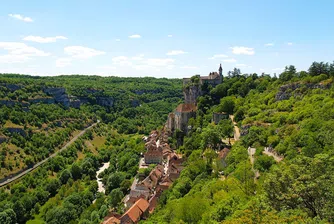 Рокамадур: чудотворни църкви, легендарен меч и синьо сирене