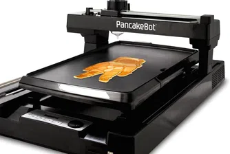 Тази машина принтира палачинки във всевъзможни форми