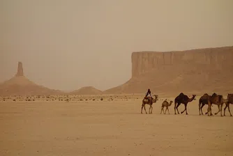 4500-годишни алеи, обградени от древни гробници, откриха в Саудитска Арабия