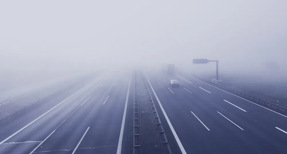 50 км/ч ограничение на Тракия - отново има мъгла