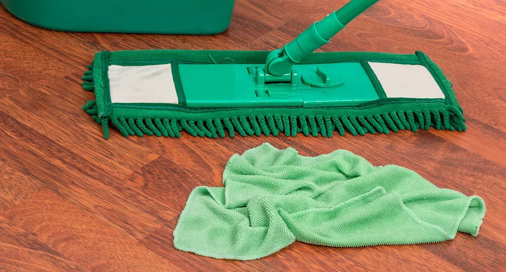 Британка предлага голо домашно почистване