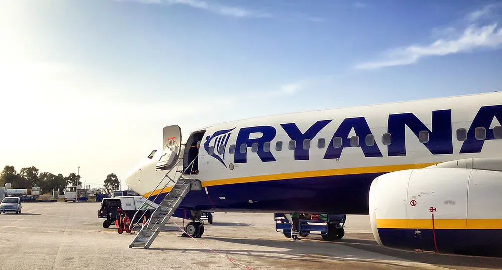 Ryanair обяви 355 млн. евро загуба за последната финансова година