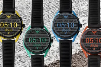 Какво умеят новите смарт часовници на Emporio Armani?