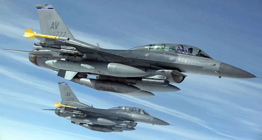 6 американски F-16 от днес охраняват небето ни