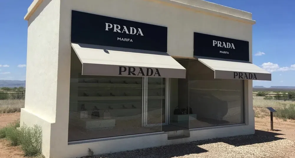 Фалшивият магазин на Prada, който набира все по-голяма популярност