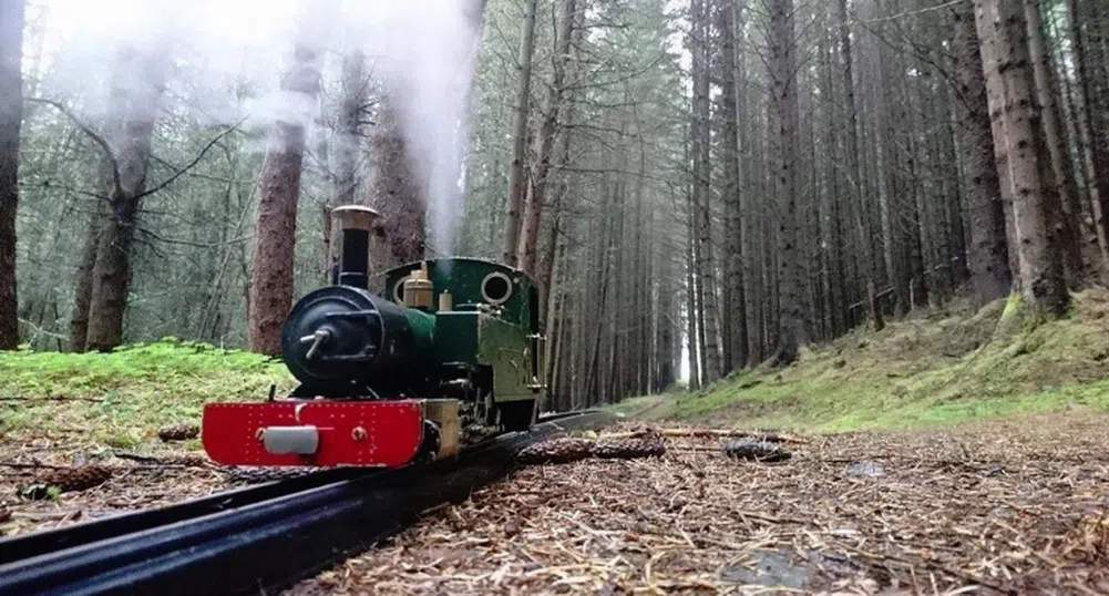 Влак-играчка пътува 114 км през Шотландските планини