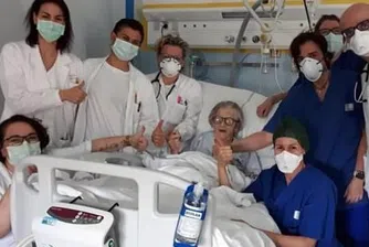 Жена на 95 години пребори коронавируса в Италия