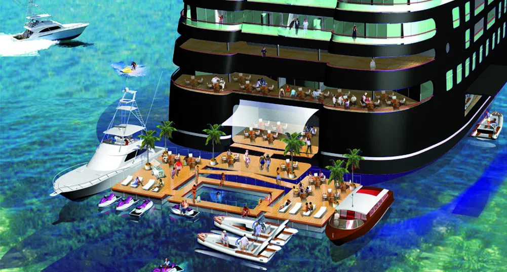 Какво ще предложи първият частен плаващ клуб за милиардери