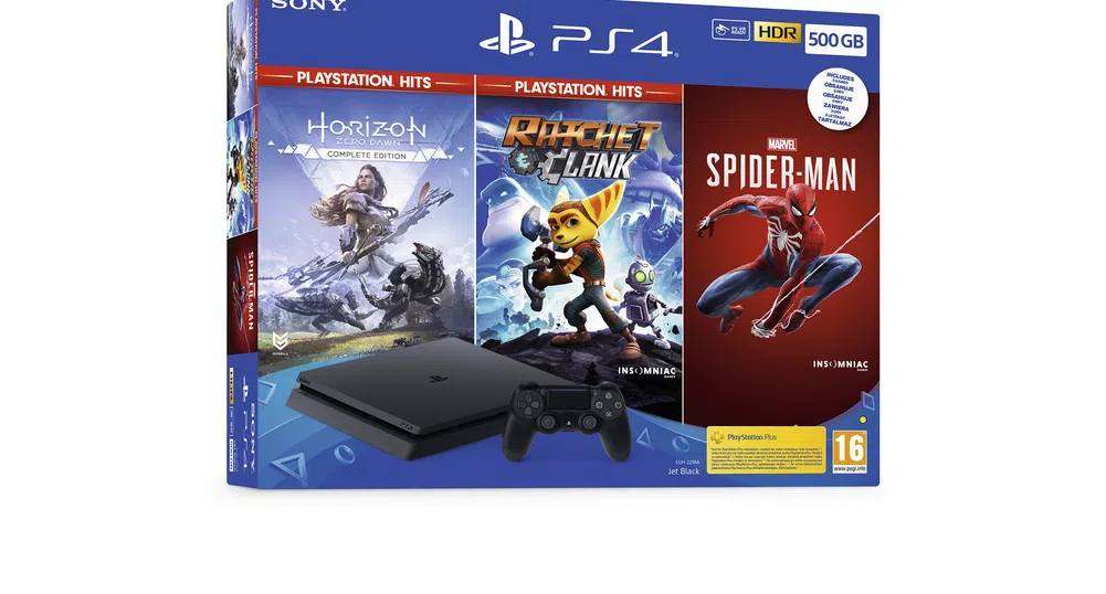VIVACOM предлага PlayStation®4 Slim в комплект с 3 игри на страхотна цена