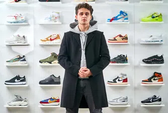 Как 17-годишен завъртя успешен бизнес със скъпи спортни обувки?