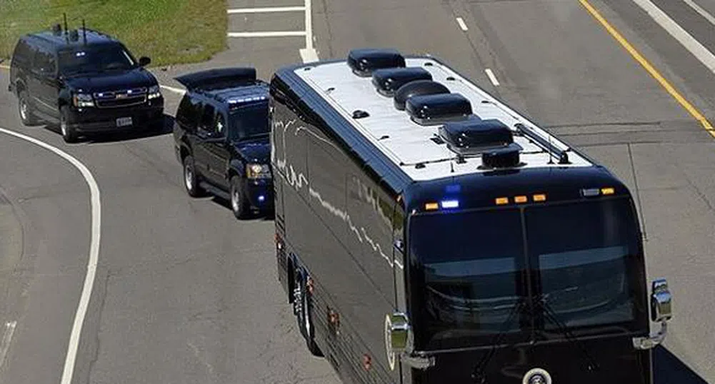 Ground Force One-автобусът за $1.1 млн. на американския президент