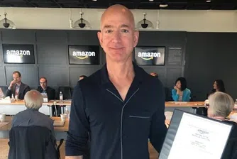 Джеф Безос продаде акции на Amazon за 2 млрд. долара за два дни