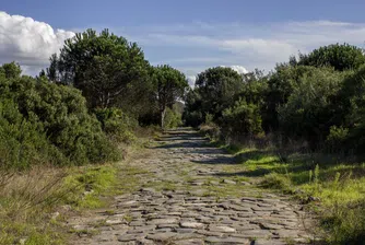 Къде се намира най-дългият запазен римски път в Европа?