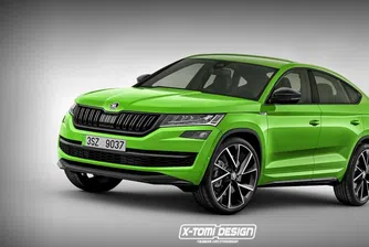 Какво ще представлява купе кросоувърът Skoda Kodiaq