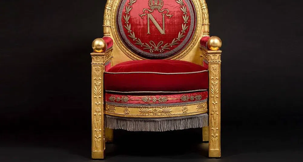 Някой си купи трона на Наполеон Бонапарт за 500 000 долара