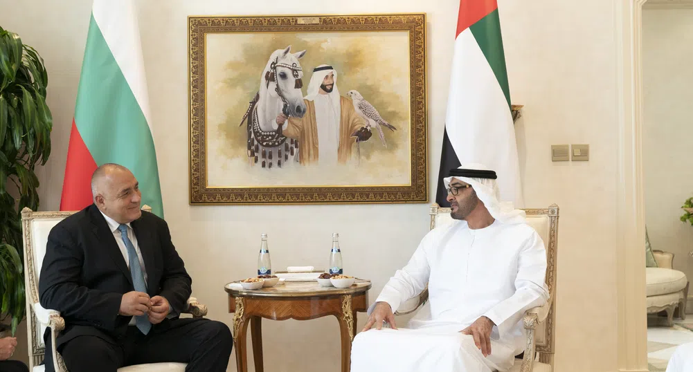 Премиерът Борисов се срещна с престолонаследника на Абу Даби