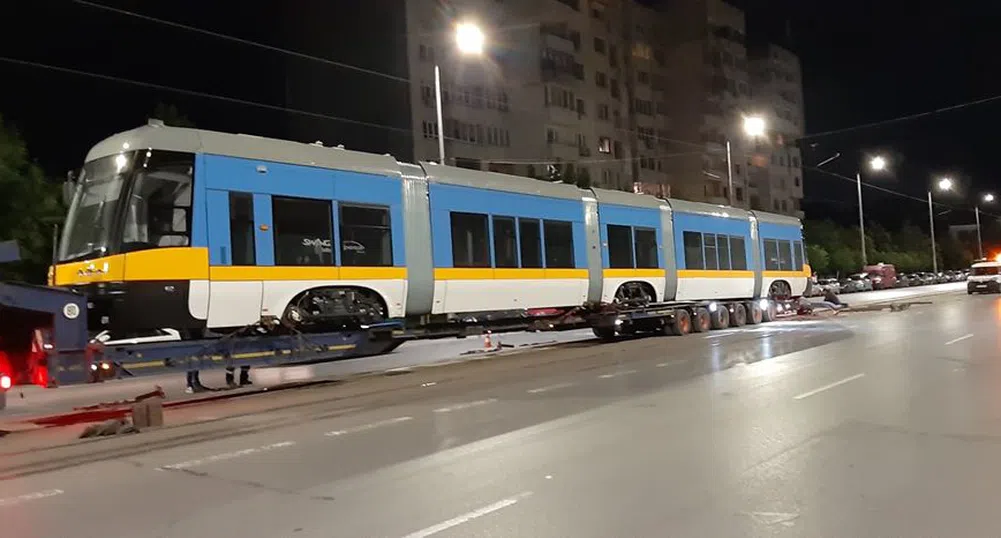 Новите софийски трамваи