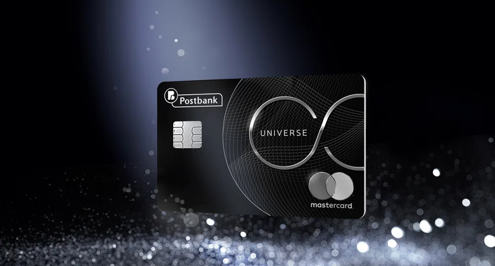 Първата в България Mastercard UNIVERSE метална кредитна карта