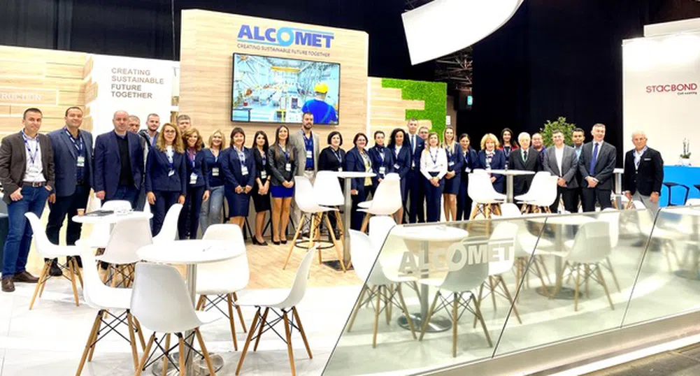 „Алкомет“ представи новите си продукти на световно изложение ALUMINIUM 2022
