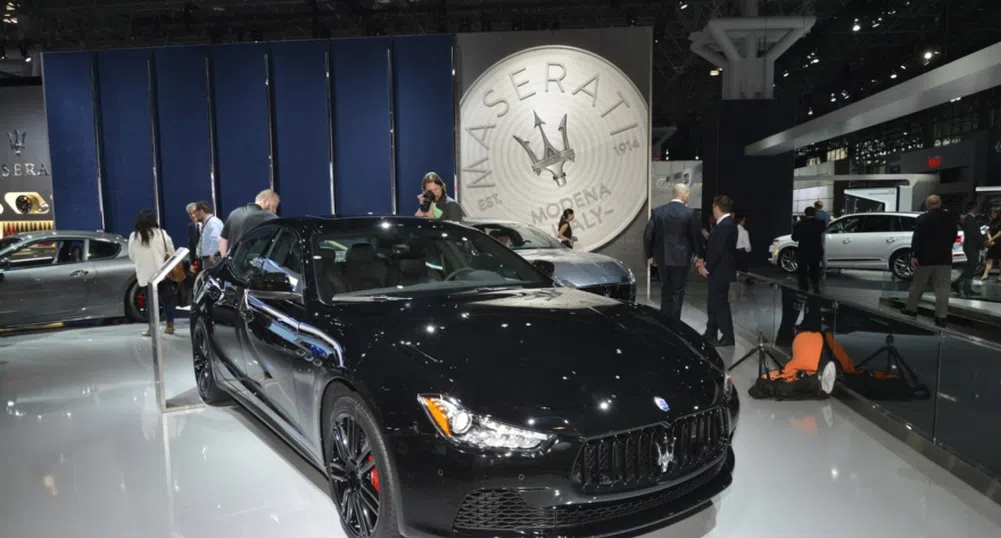 Най-черният седан Maserati