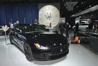 Най-черният седан Maserati