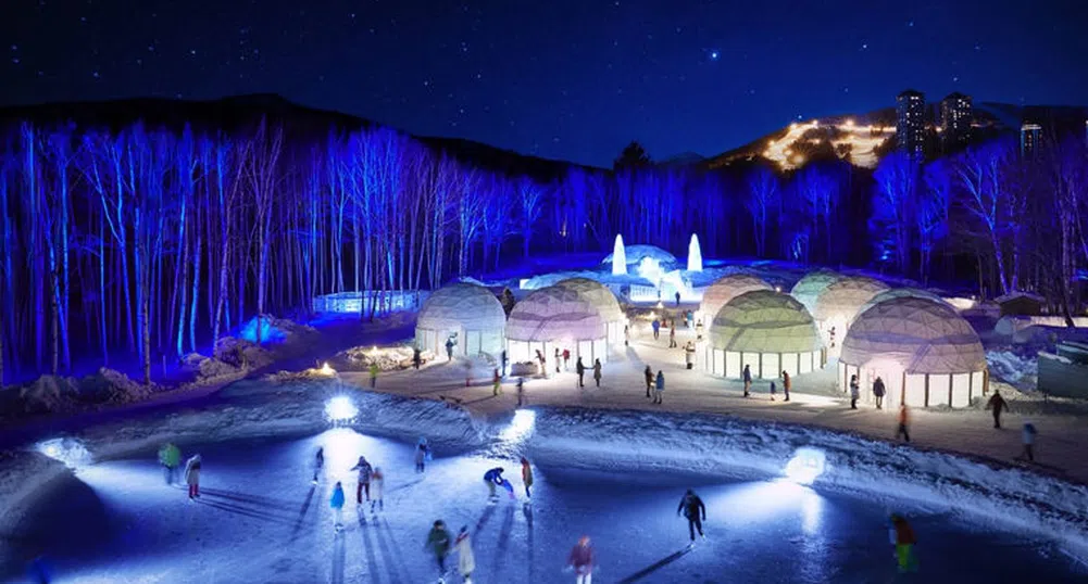 Япония строи село от лед