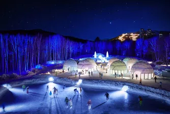 Япония строи село от лед