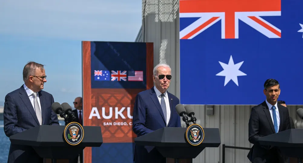 САЩ и Великобритания притискат Китай с ядрени подводници в Австралия
