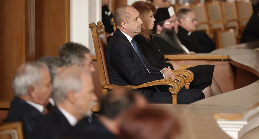 Президентът Румен Радев започва консултациите за правителство