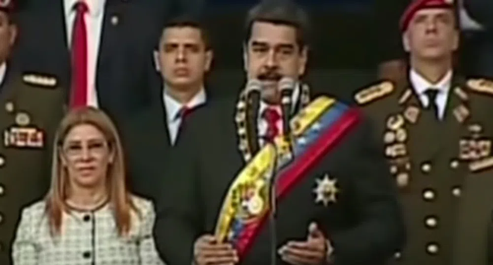 Президентът на Венецуела оцеля при опит за атентат (ВИДЕО)