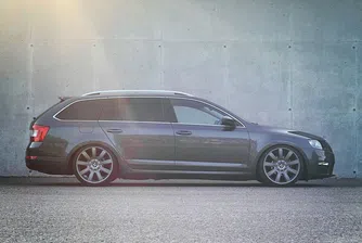 Skoda с джанти на Bentley