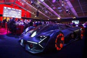 Lamborghini смая парижани с електрическата Terzo Millennio