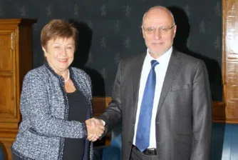 Управителят на БНБ се срещна с управляващия директор на МВФ