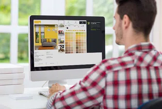 Безплатен онлайн асистент ни помага в избора на цветове за дома