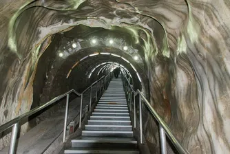Румънският увеселителен парк, разположен на 100 метра под земята